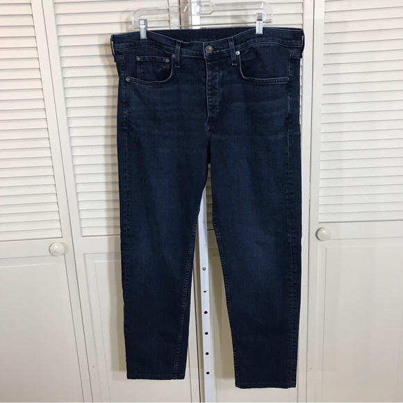 rag & bone Fit 2 Bayview Slim Fit Dark Indigo Authentic Stretch Jean 36 x 30 - Picture 5 of 15